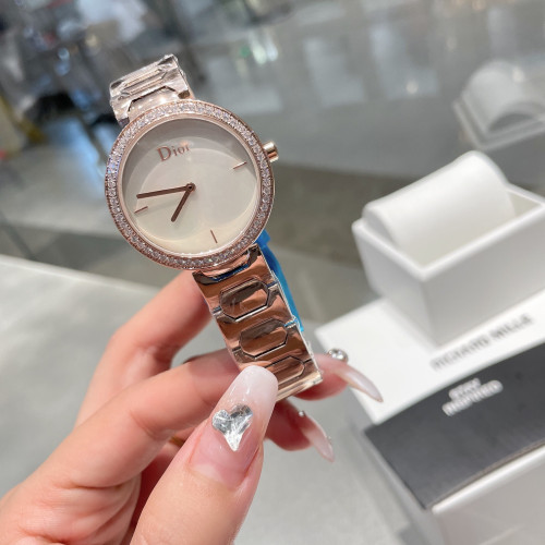 Dior Womens Watch Luxury Brand Design Fashion Type with Original Box
