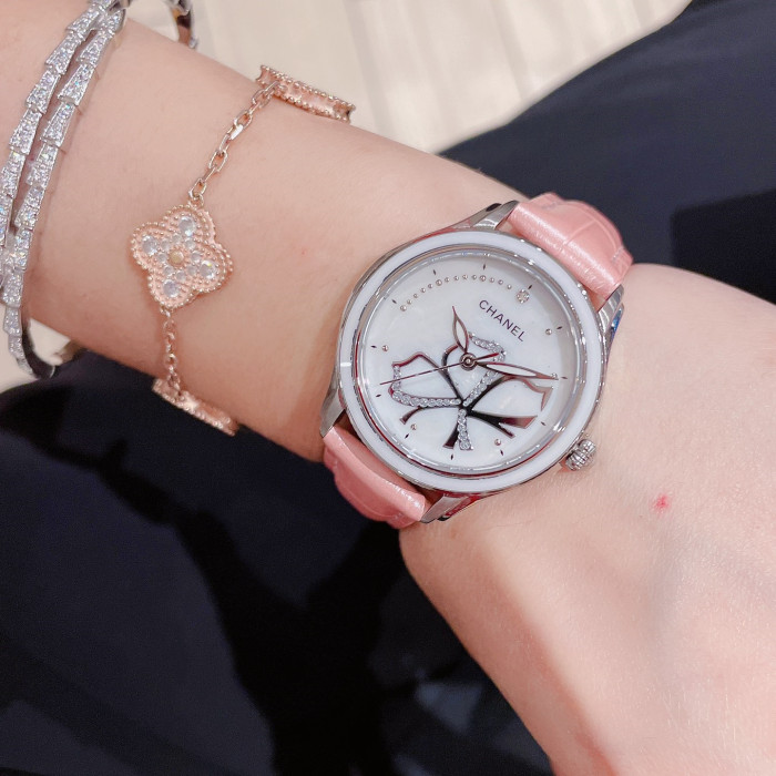 Chanel Womens Watch Luxury Brand Design Fashion Type with Original Box
