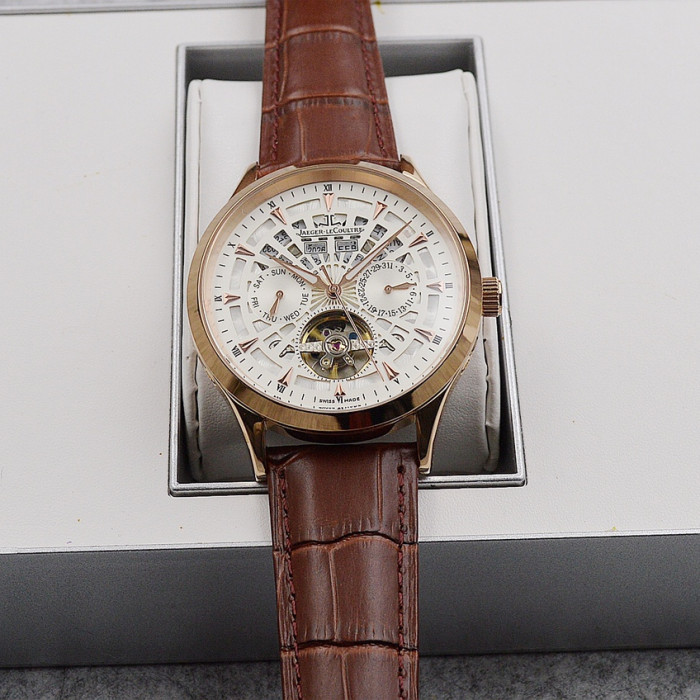 Jaeger Lecoultre Mens Watch Luxury Brand Design Fashion Type with Original Box
