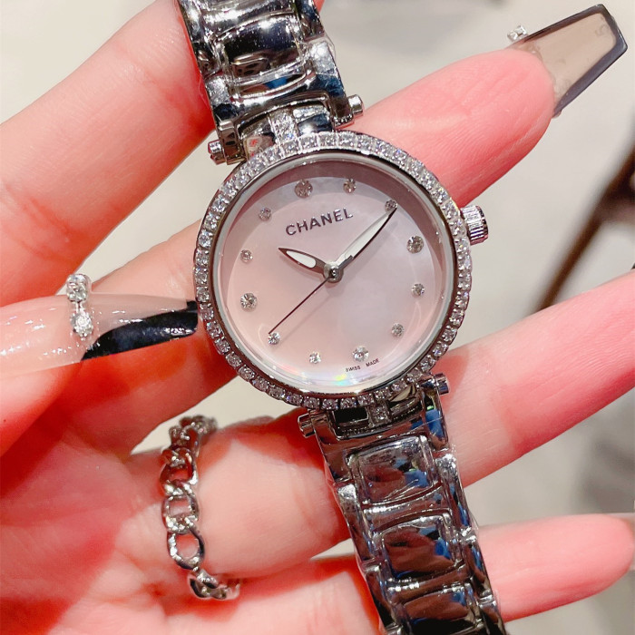 Chanel Womens Watch Luxury Brand Design Fashion Type with Original Box