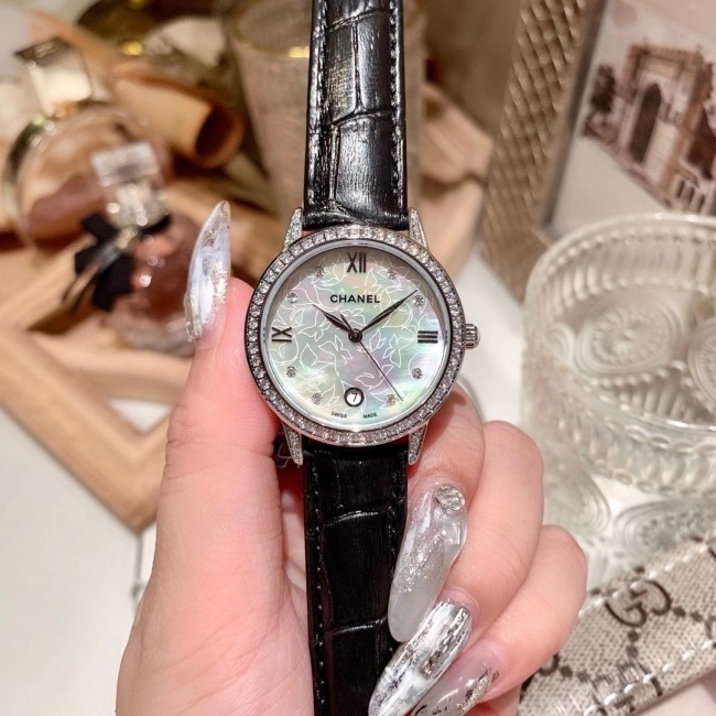 Chanel Womens Watch Luxury Brand Design Fashion Type with Original Box