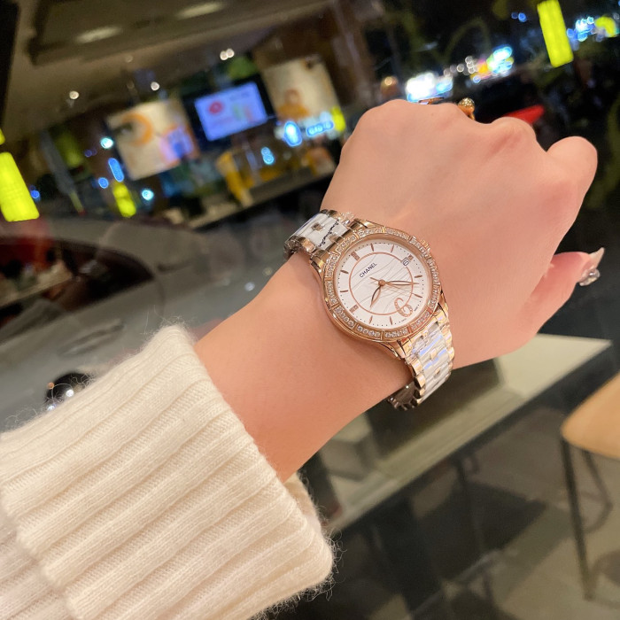 Chanel Womens Watch Luxury Brand Design Fashion Type with Original Box