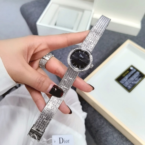 Dior Womens Watch Luxury Brand Design Fashion Type with Original Box La Mini D de Dior Satine