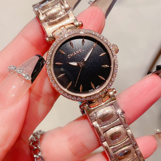 Chanel Womens Watch Luxury Brand Design Fashion Type with Original Box