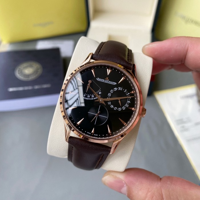 Jaeger Lecoultre Mens Watch Luxury Brand Design Fashion Type with Original Box