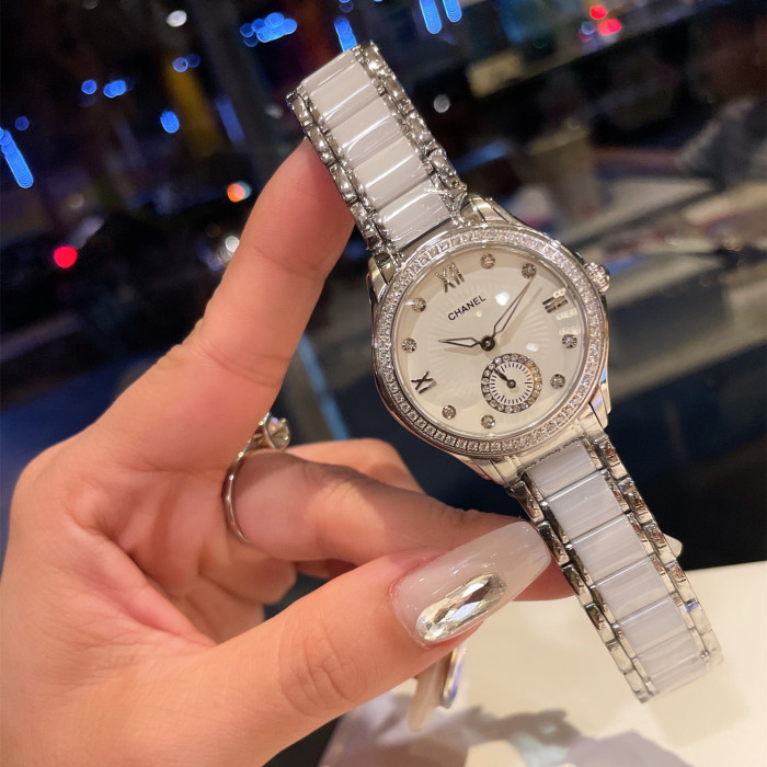 Chanel Womens Watch Luxury Brand Design Fashion Type with Original Box