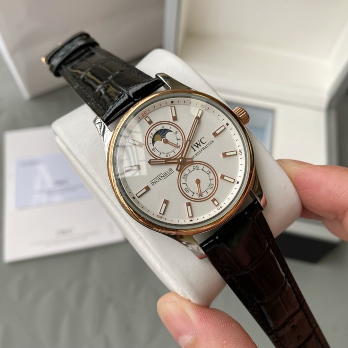 IWC Mens Watch Luxury Brand Design Fashion Type with Original Box
