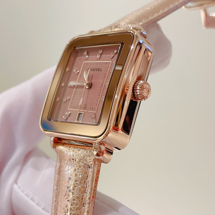 Chanel Womens Watch Luxury Brand Design Fashion Type with Original Box