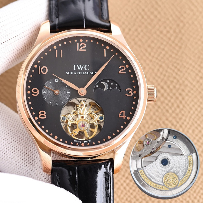 IWC Mens Watch Luxury Brand Design Fashion Type with Original Box