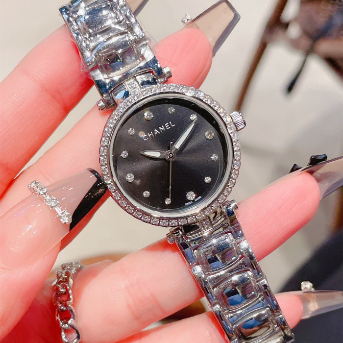 Chanel Womens Watch Luxury Brand Design Fashion Type with Original Box