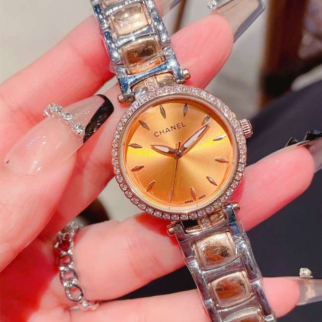 Chanel Womens Watch Luxury Brand Design Fashion Type with Original Box