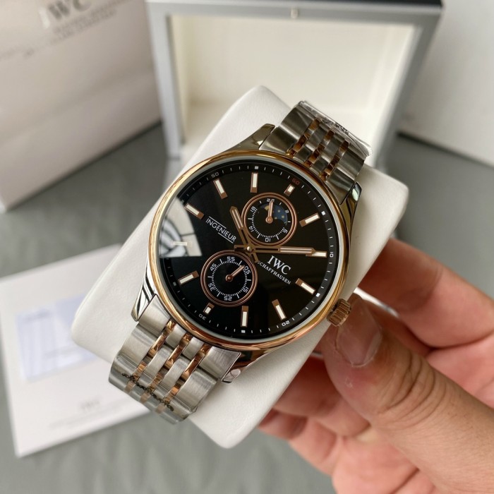 IWC Mens Watch Luxury Brand Design Fashion Type with Original Box