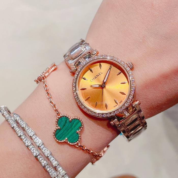 Chanel Womens Watch Luxury Brand Design Fashion Type with Original Box