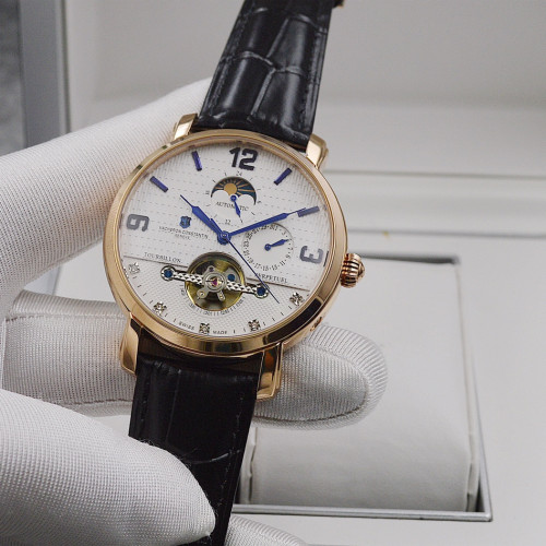Vacheron Constantin Mens Watch Luxury Brand Design Fashion Type with Original Box