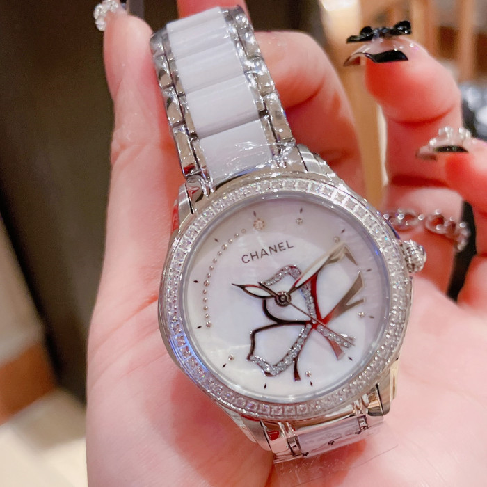 Chanel Womens Watch Luxury Brand Design Fashion Type with Original Box