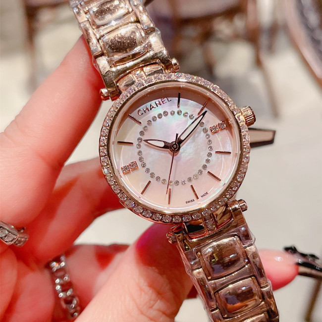Chanel Womens Watch Luxury Brand Design Fashion Type with Original Box