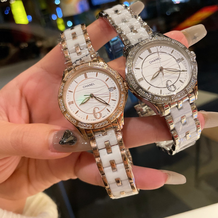 Chanel Womens Watch Luxury Brand Design Fashion Type with Original Box