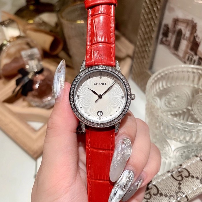 Chanel Womens Watch Luxury Brand Design Fashion Type with Original Box