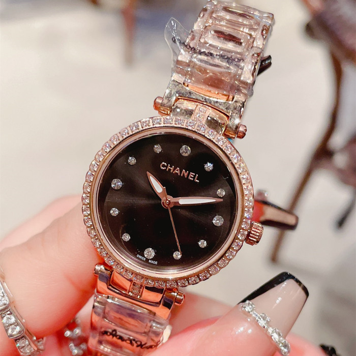 Chanel Womens Watch Luxury Brand Design Fashion Type with Original Box