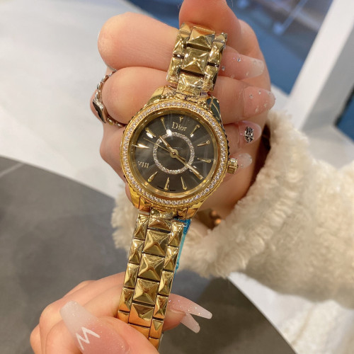 Dior Womens Watch Luxury Brand Design Fashion Type with Original Box