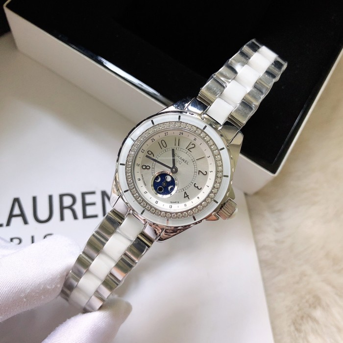 Chanel Womens Watch Luxury Brand Design Fashion Type with Original Box