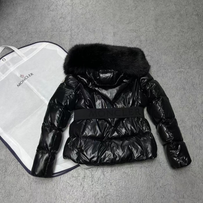 Moncler Design Womens Cardamine Winter Windprood Down Jackets Keep Warm 90% White Duck Down