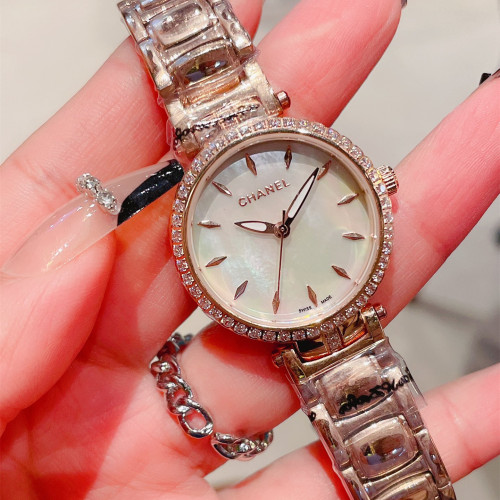 Chanel Womens Watch Luxury Brand Design Fashion Type with Original Box