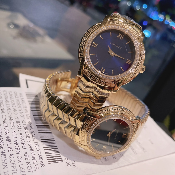 Versace Womens Watch Luxury Brand Design Fashion Type with Original Box