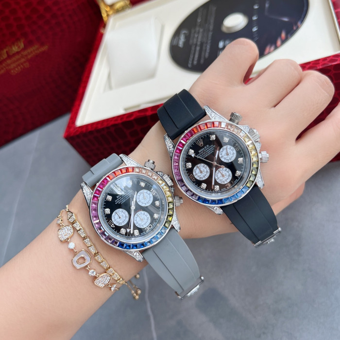 Rolex Men Womens Watch Luxury Brand Design Fashion Type with Original Box