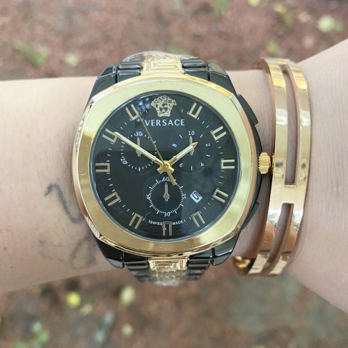 Versace Mens Watch Luxury Brand Design Fashion Type with Original Box