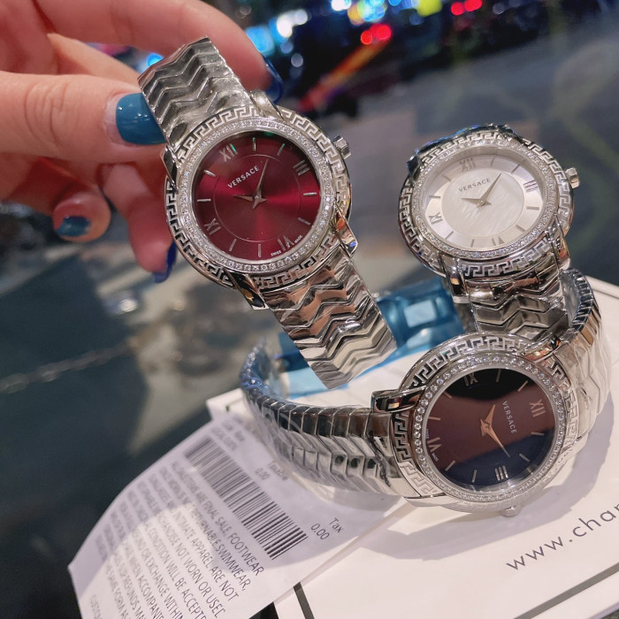 Versace Womens Watch Luxury Brand Design Fashion Type with Original Box