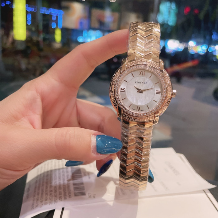 Versace Womens Watch Luxury Brand Design Fashion Type with Original Box