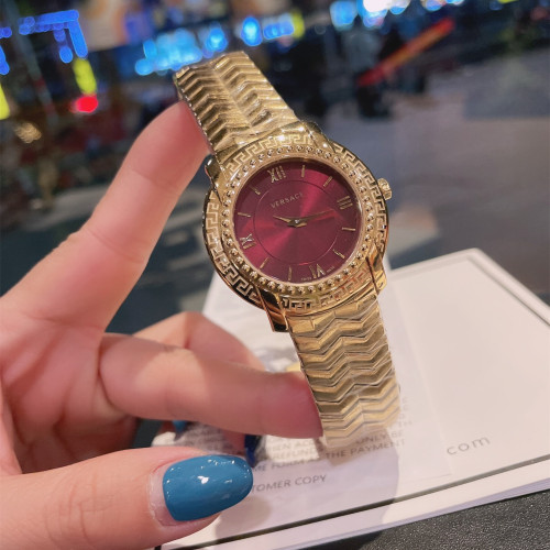 Versace Womens Watch Luxury Brand Design Fashion Type with Original Box