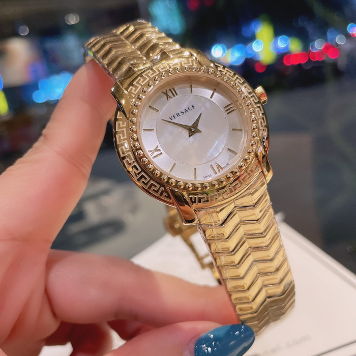 Versace Womens Watch Luxury Brand Design Fashion Type with Original Box