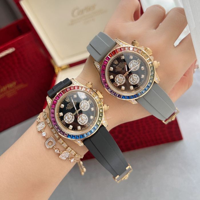 Rolex Men Womens Watch Luxury Brand Design Fashion Type with Original Box