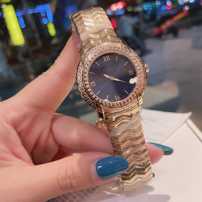 Versace Womens Watch Luxury Brand Design Fashion Type with Original Box