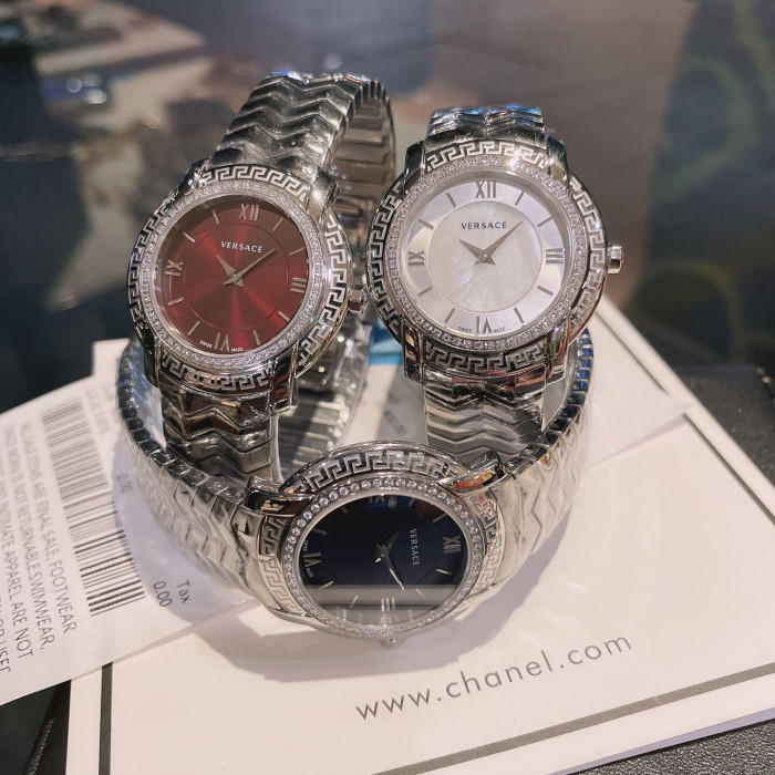 Versace Womens Watch Luxury Brand Design Fashion Type with Original Box