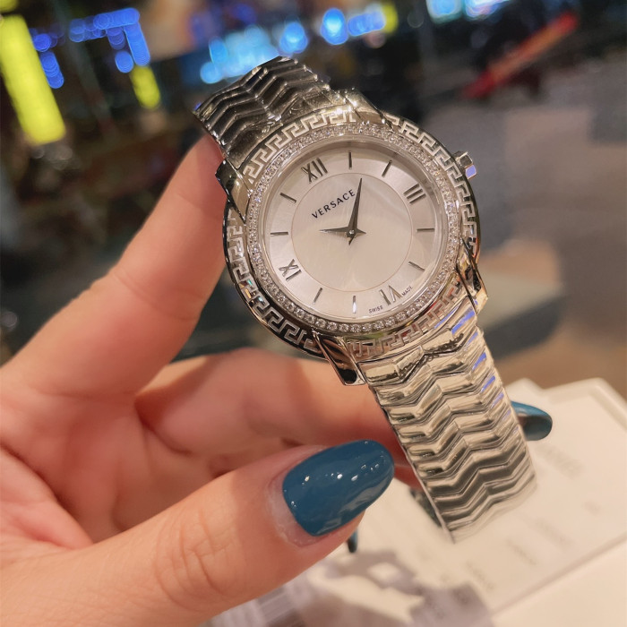Versace Womens Watch Luxury Brand Design Fashion Type with Original Box