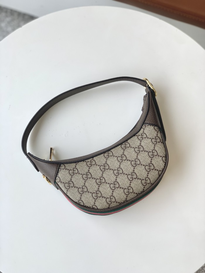 Gucci Womens Fashion Bags Shoulder Bag Luxury Brand Ophidia GG mini bag in GG Supreme 658551 96IWG 8745 with Original Box