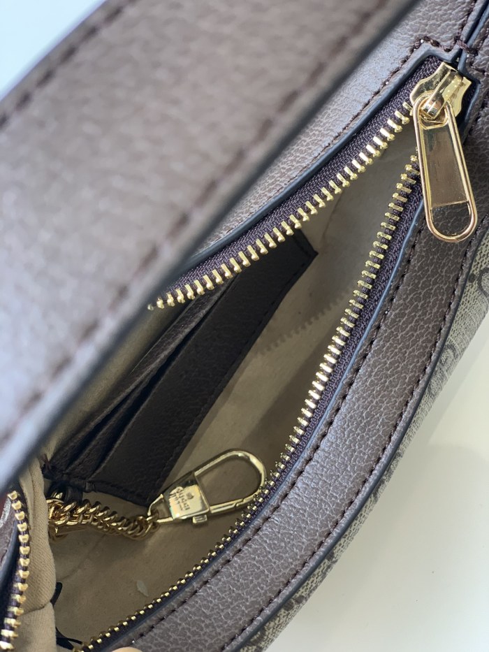 Gucci Womens Fashion Bags Shoulder Bag Luxury Brand Ophidia GG mini bag in GG Supreme 658551 96IWG 8745 with Original Box