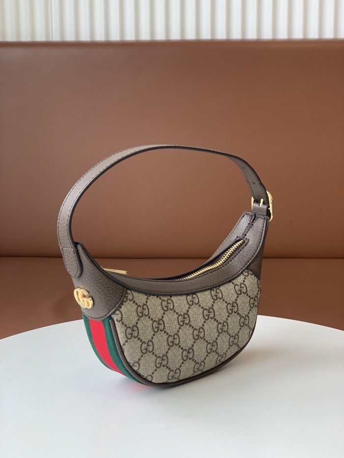 Gucci Womens Fashion Bags Shoulder Bag Luxury Brand Ophidia GG mini bag in GG Supreme 658551 96IWG 8745 with Original Box