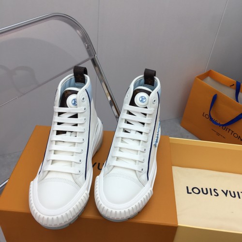 Louis Vuitton Womens Shoes Fashion Boots Luxury Brand LV SQUAD SNEAKER with Original Box 1AACVI