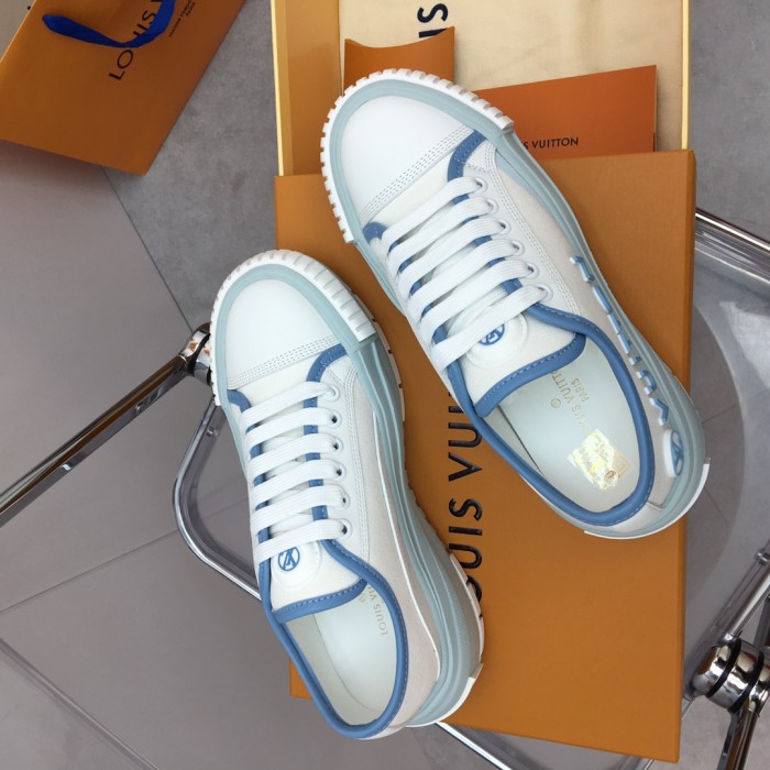 Louis Vuitton Womens Shoes Fashion Boots Luxury Brand LV SQUAD SNEAKER with Original Box 1AACWE