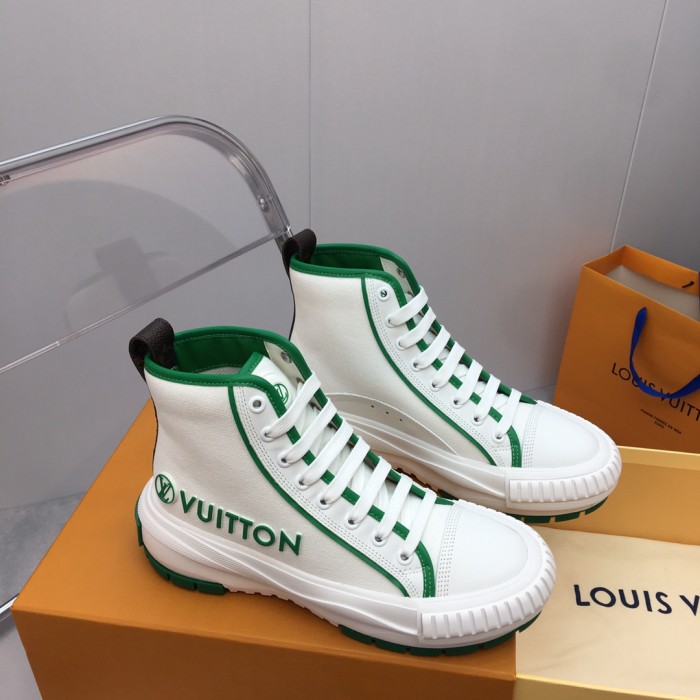 Louis Vuitton Womens Shoes Fashion Boots Luxury Brand LV SQUAD SNEAKER with Original Box 1AADAP
