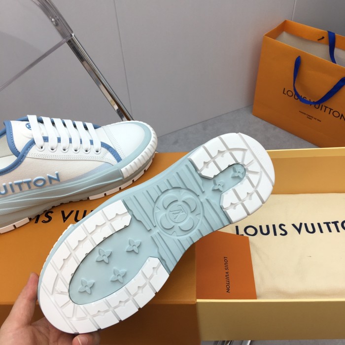 Louis Vuitton Womens Shoes Fashion Boots Luxury Brand LV SQUAD SNEAKER with Original Box 1AACWE