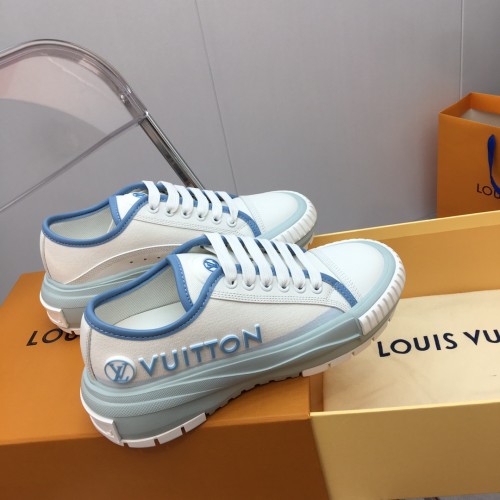 Louis Vuitton Womens Shoes Fashion Boots Luxury Brand LV SQUAD SNEAKER with Original Box 1AACWE