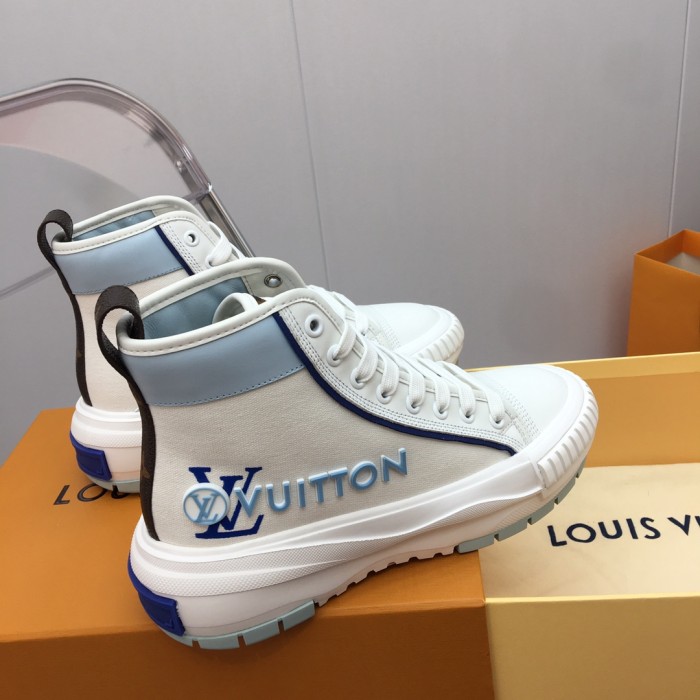 Louis Vuitton Womens Shoes Fashion Boots Luxury Brand LV SQUAD SNEAKER with Original Box 1AACVI