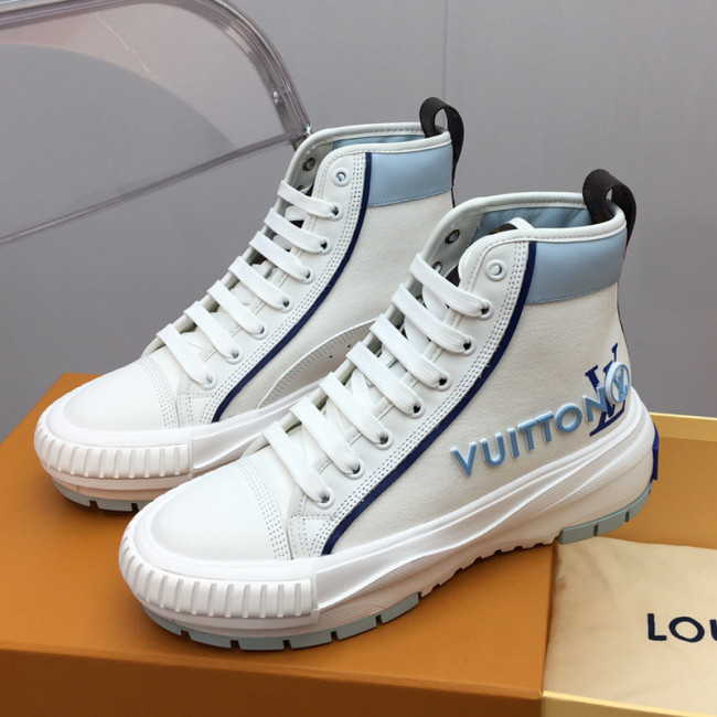 Louis Vuitton Womens Shoes Fashion Boots Luxury Brand LV SQUAD SNEAKER with Original Box 1AACVI