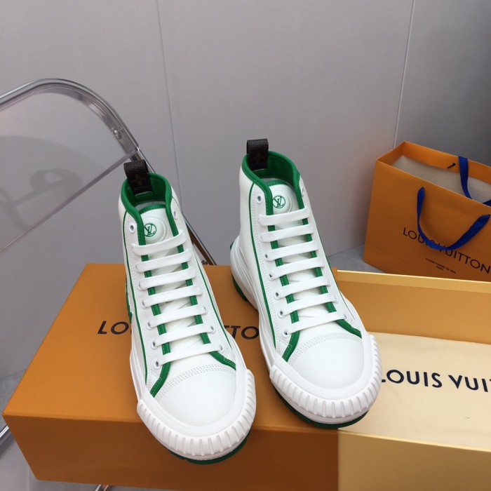 Louis Vuitton Womens Shoes Fashion Boots Luxury Brand LV SQUAD SNEAKER with Original Box 1AADAP