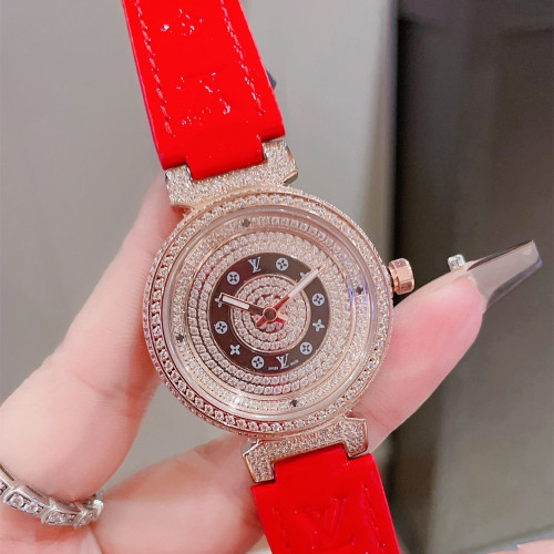 Louis Vuitton Womens Watch Luxury Brand Design Fashion Type with Original Box